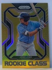 Josh Lowe [Gold Prizm] Baseball Cards 2022 Panini Prizm Rookie Class Prices