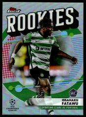 Issahaku Fatawu #FR-4 Soccer Cards 2022 Topps Finest UEFA Club Competitions Rookies Prices