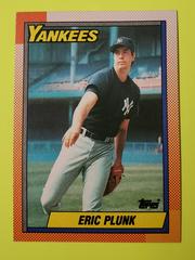 Eric Plunk #9 Tiffany Baseball Cards 1990 Topps Tiffany Prices
