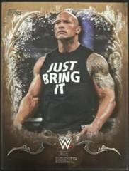 The Rock [Bronze] Wrestling Cards 2016 Topps WWE Undisputed Prices