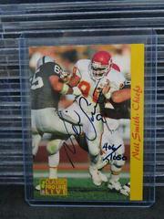 Neil Smith Football Cards 1993 Pro Line Live Autographs Prices