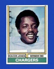 Deacon Jones Football Cards 1974 Topps Prices