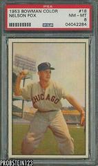 Nelson Fox #18 Baseball Cards 1953 Bowman Color Prices