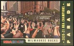 Milwaukee Bucks Basketball Cards 2021 Panini Hoops Road to the Finals Prices
