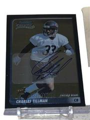 Charles Tillman [Autograph] Football Cards 2003 Bowman Chrome Prices