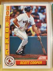 Scott Cooper Baseball Cards 1992 Score Prices