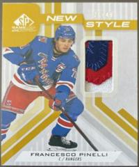 Francesco Pinelli [Gold Patch] Hockey Cards 2021 SP Game Used CHL New Style Prices