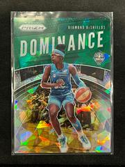 Diamond DeShields [Prizm Green Ice] #13 Basketball Cards 2020 Panini Prizm WNBA Dominance Prices