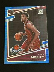 Evan Mobley [Blue Pulsar] #3 Basketball Cards 2021 Panini Donruss Optic The Rookies Prices