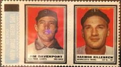 Harmon Killebrew Baseball Cards 1962 Topps Stamps Prices