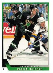Derian Hatcher #204 Hockey Cards 1993 Upper Deck Prices
