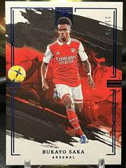Bukayo Saka [Sapphire] Soccer Cards 2022 Panini Impeccable Premier League Prices