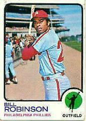 Bill Robinson #37 Baseball Cards 1973 Topps Prices