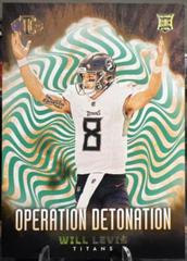 Will Levis [Green] #24 Football Cards 2023 Panini Illusions Operation Detonation Prices