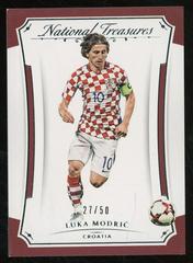 Luka Modric Soccer Cards 2018 Panini National Treasures Prices