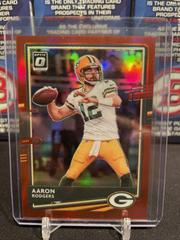 Aaron Rodgers [Red] #38 Football Cards 2020 Panini Donruss Optic Prices