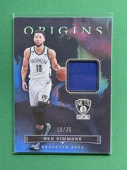 Ben Simmons [Blue] #OM-BSB Basketball Cards 2022 Panini Origins Memorabilia Prices