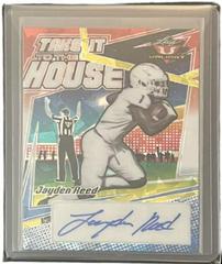 Jayden Reed [Crystal RWB] #TH-JR2 Football Cards 2022 Leaf Valiant Autographs Take it to the House Prices