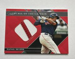 Rafael Devers [Relic Red] Baseball Cards 2022 Topps X Derek Jeter Prices