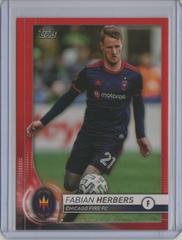 Fabian Herbers [Red] Soccer Cards 2020 Topps MLS Prices