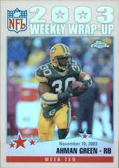 Ahman Green [Refractor] #155 Football Cards 2004 Topps Chrome Prices