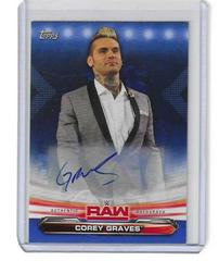 Corey Graves [Autograph Blue] Wrestling Cards 2019 Topps WWE RAW Prices