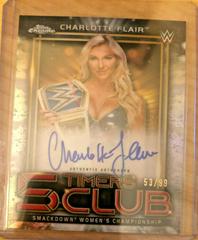 Charlotte Flair #5TA-CF Wrestling Cards 2021 Topps Chrome WWE 5 Timers Club Autographs Prices