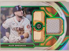 Alex Bregman [Green] Baseball Cards 2023 Topps Tribute Triple Relics Prices