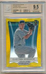 Clayton Kershaw [Gold Prizm] #29 Baseball Cards 2012 Panini Prizm Prices