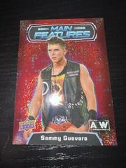 Sammy Guevara [Red] Wrestling Cards 2022 Upper Deck AEW Main Features Prices