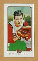 Johnny Bench [Mini Polar Bear] #236 Baseball Cards 2010 Topps 206 Prices