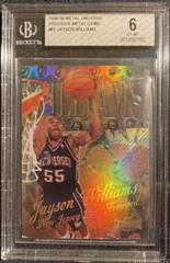 Jayson Williams [Precious Metal Gems] #81 Basketball Cards 1998 Metal Universe Prices
