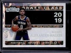 Nickeil Alexander Walker [Cracked Ice] #17 Basketball Cards 2019 Panini Contenders Draft Class Prices
