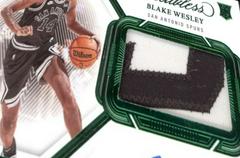 Blake Wesley [Emerald] #29 Basketball Cards 2022 Panini Flawless Rookie Autograph Prices