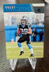 Christian McCaffrey [Silver] Football Cards 2017 Panini Donruss Certified Cuts Great Expectations Prices