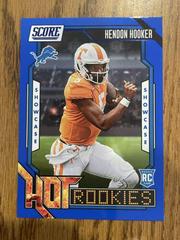 Hendon Hooker [Showcase] #15 Football Cards 2023 Panini Score Hot Rookies Prices