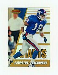 Amani Toomer [Refractor] #174 Football Cards 1996 Bowman's Best Prices