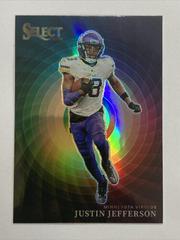 Justin Jefferson [Gold] #CW-10 Football Cards 2022 Panini Select Color Wheel Prices