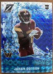 Jahan Dotson [Blue] #RW-JD Football Cards 2022 Panini Zenith Rookie Wave Prices
