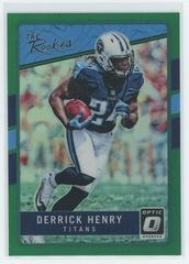 Derrick Henry [Green] Football Cards 2016 Panini Donruss Optic the Rookies Prices