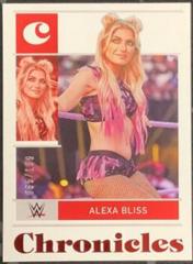 Alexa Bliss [Red] #1 Wrestling Cards 2022 Panini Chronicles WWE Prices