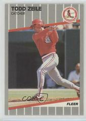 Todd Zeile Baseball Cards 1989 Fleer Update Prices
