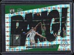 Jayson Tatum [Mosaic] Basketball Cards 2021 Panini Mosaic Bang Prices