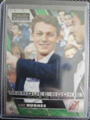 Luke Hughes [Emerald Surge] #P-LH Hockey Cards 2023 O-Pee-Chee Platinum Preview Prices