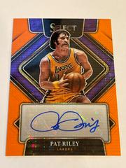 Pat Riley [Orange Pulsar] Basketball Cards 2021 Panini Select Signatures Prices
