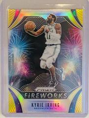 Kyrie Irving [Gold Prizm] Basketball Cards 2019 Panini Prizm Fireworks Prices
