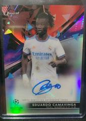Eduardo Camavinga Soccer Cards 2021 Topps Finest UEFA Champions League Autographs Prices