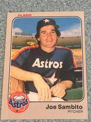 Joe Sambito #464 Baseball Cards 1983 Fleer Prices