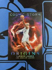 LeBron James [Red] #1 Basketball Cards 2023 Panini Origins Cosmic Storm Prices