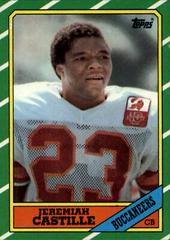 Jeremiah Castille #382 Football Cards 1986 Topps Prices
